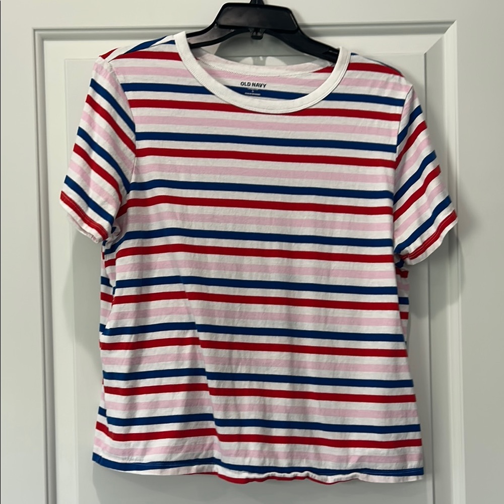 Vibrant Striped T-Shirt